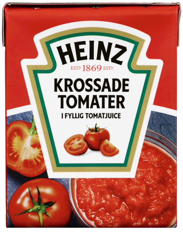 Tomater Hakkede 390g Heinz