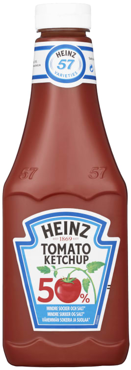 Tomatketchup Less Sugar 960g Heinz