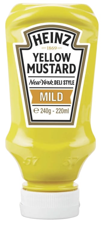 Heinz Mild Sennep 220ml