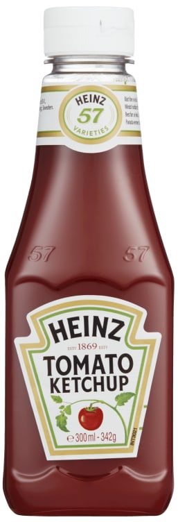 Tomatketchup 342g Heinz