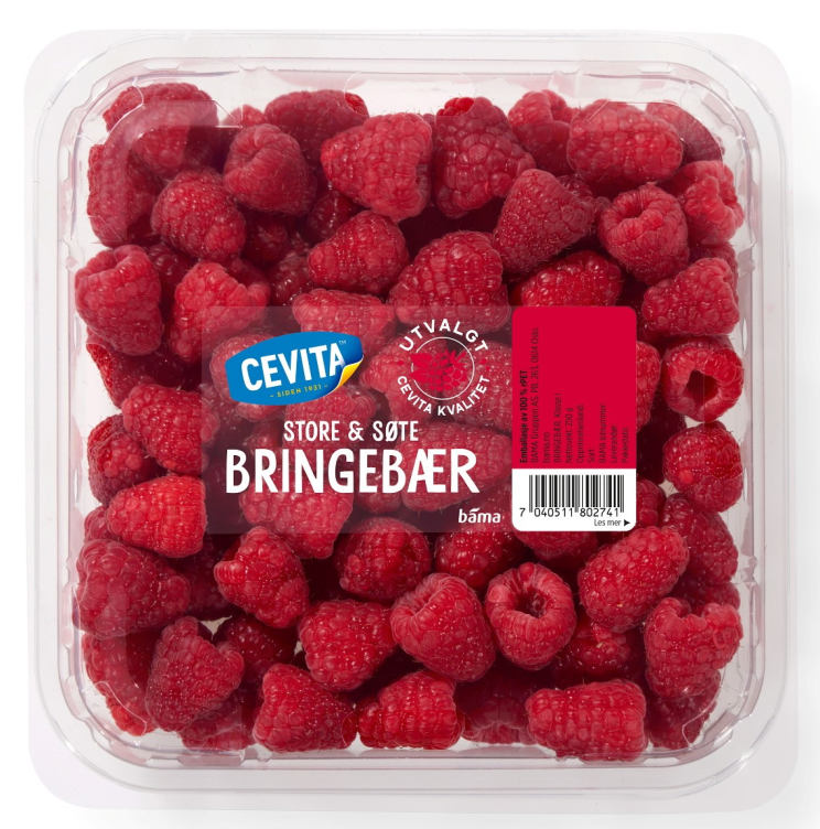 Bringebær 250g