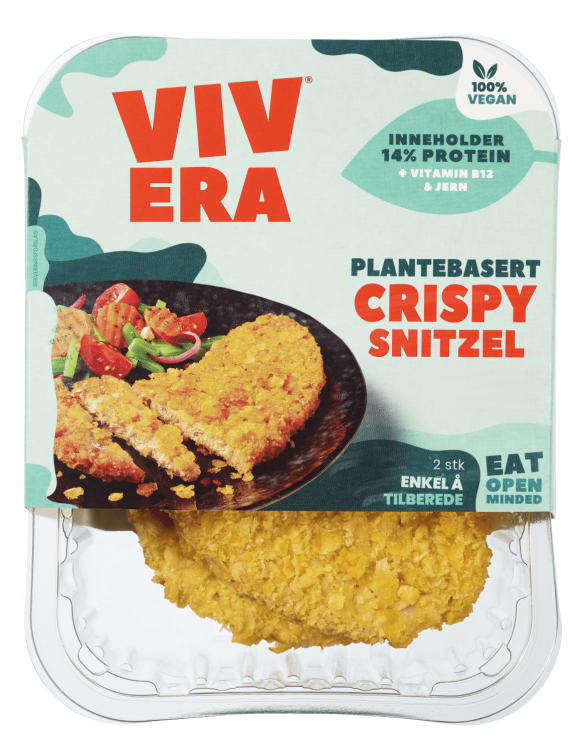 Crispy Snitzel Plantebasert 200g Vivera
