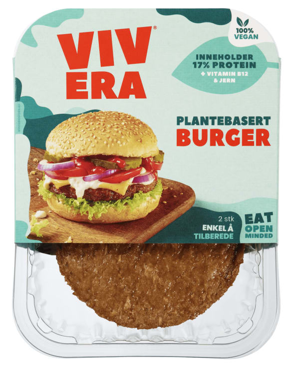 Product Image for Burger Plantebasert 150g Vivera