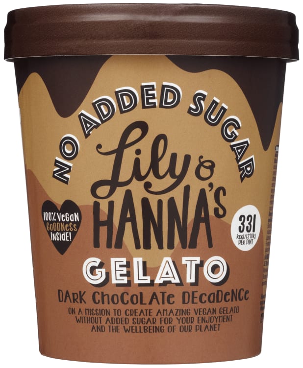 Lily&Hanna's Is Gelato Sjokolade 465ml