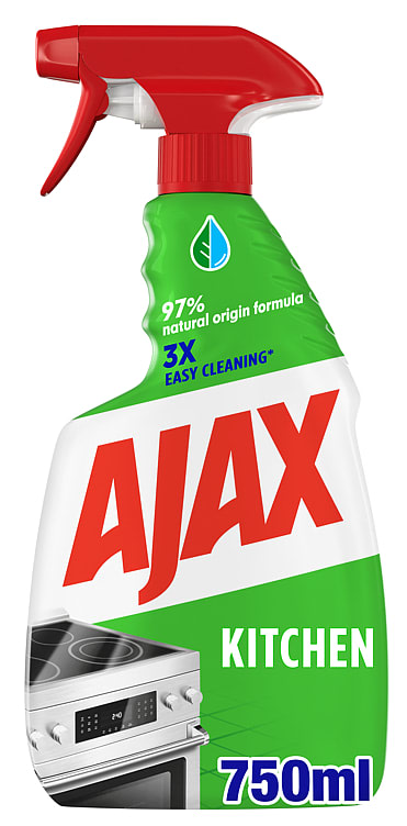 Ajax Kjøkken Grease 750ml Spray