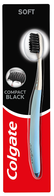 Colgate Tannbørste Compact Black