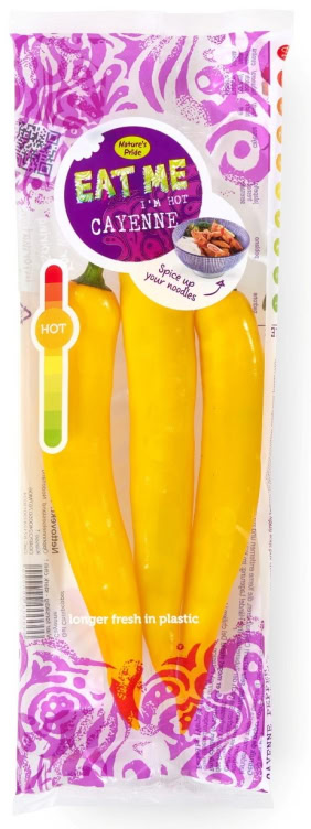 Chilipepper Gul pakke 50g