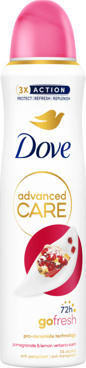 Product Image for Dove Deo Spray Pomegranate Advanced Care 150ml