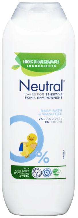 Neutral Baby Bath&Wash Gel u/Parfyme 250ml