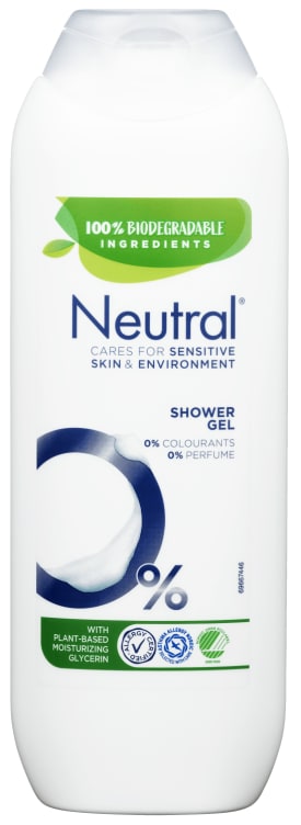 Neutral Showergel u/Parfyme 250ml