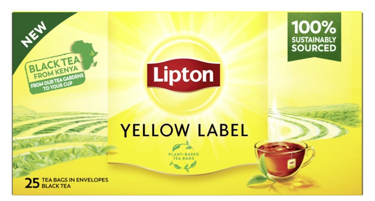 Yellow Label Tea 25pos Lipton