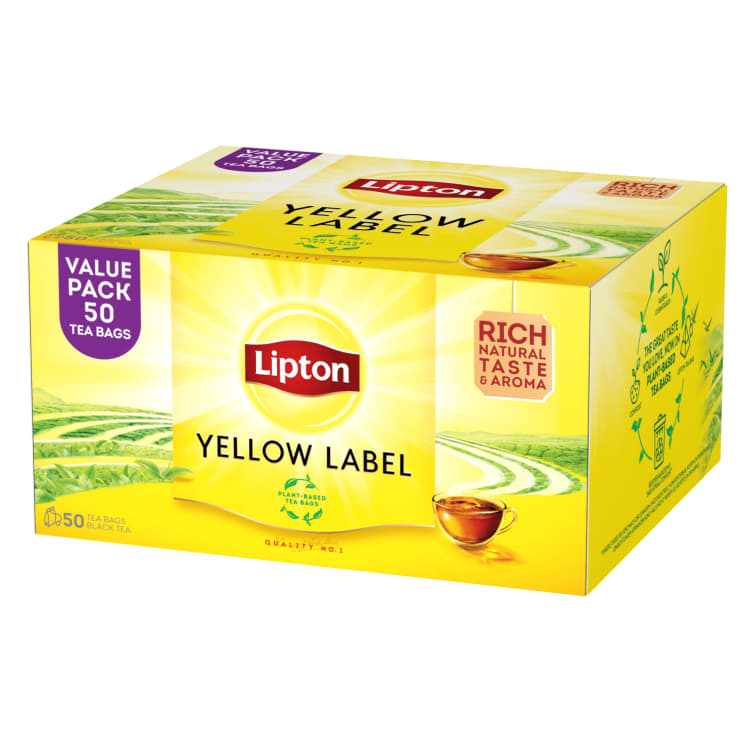 Yellow Label Tea 50pos