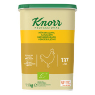 Hønsebuljong Økol Lavsalt 1,1kg Knorr