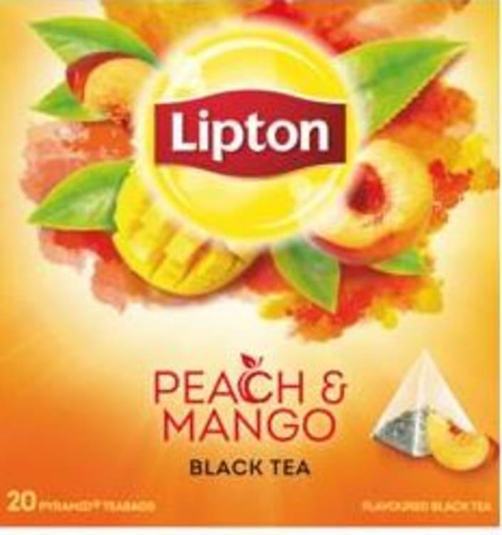 Fersken&Mango Te Pyramide 20pos Lipton