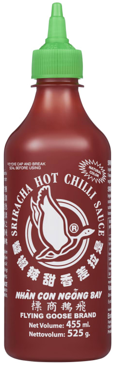 Sriracha Sauc Hot Chilli 455ml Flying Goose
