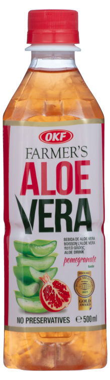Product Image for Aloe Vera Drikken Granateple 500ml Okf
