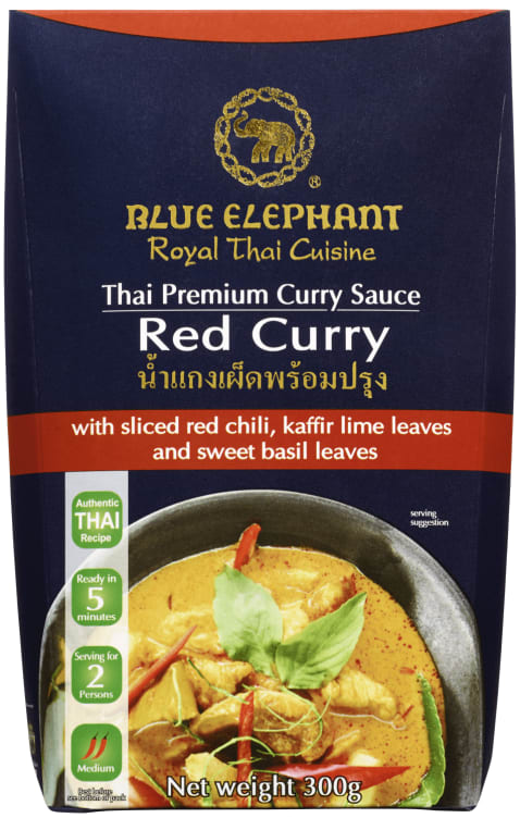 Curry Sauce Red 300g Blue Elephant