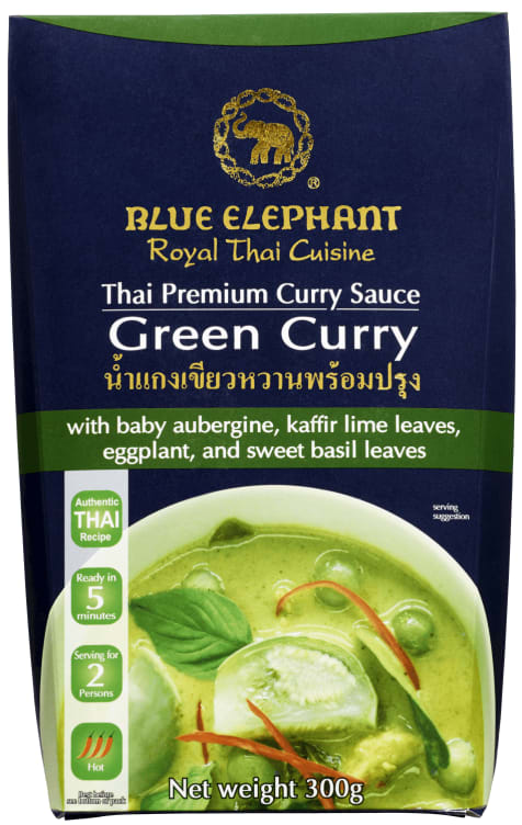 Curry Sauce Green 300g Blue Elephant