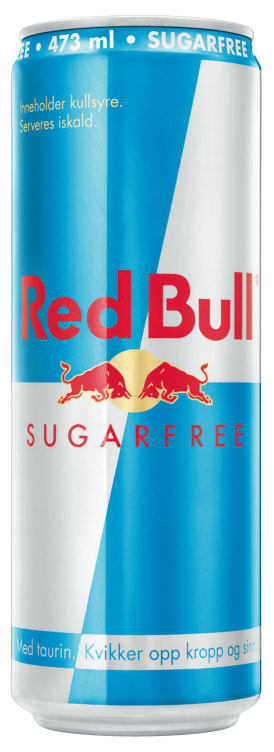 Red Bull Sukkerfri 473ml boks