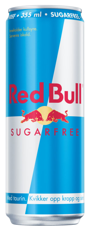Red Bull Sukkerfri 355ml boks