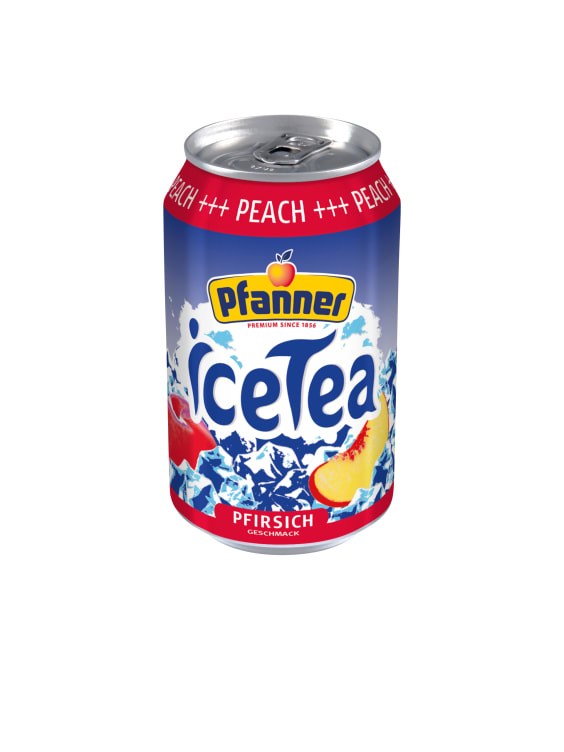 Pfanner Icetea Fersken 0,33l boks