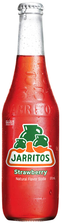 Strawberry 370ml flaske Jarritos