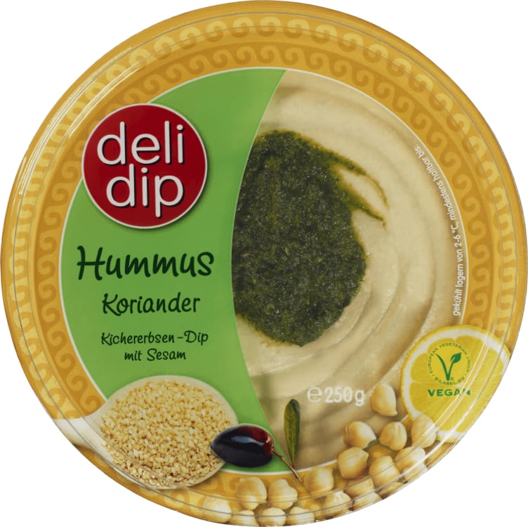 Hummus Koriander 250g Deli Dip