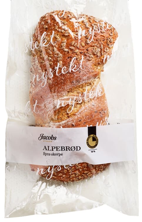 Alpebrød 570g Jacobs Utvalgte
