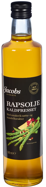 Rapsolje Kaldpresset 0,5L Jacobs Utvalgt - Unil AS