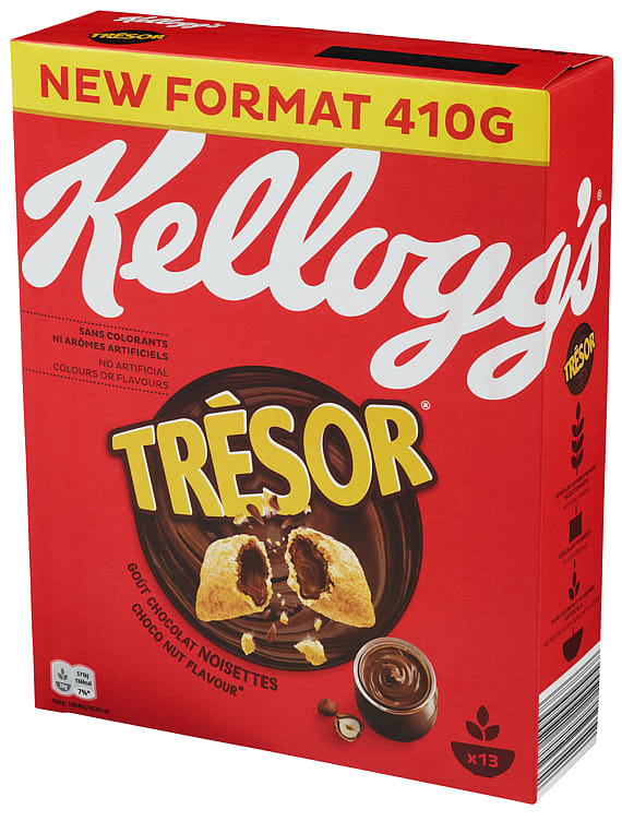KELLOGG'S TRÉSOR chocolat noisettes 1kg